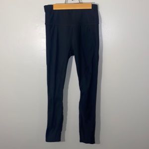 Athleta high waisted 7/8 length leggings-black